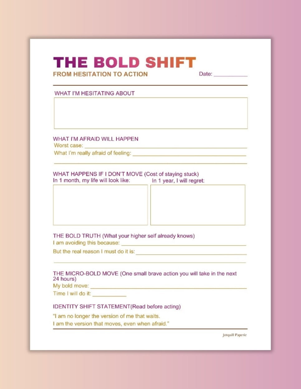 Start Fresh No Stress gratitude and Wrap it Up Right Night Reflection Printable