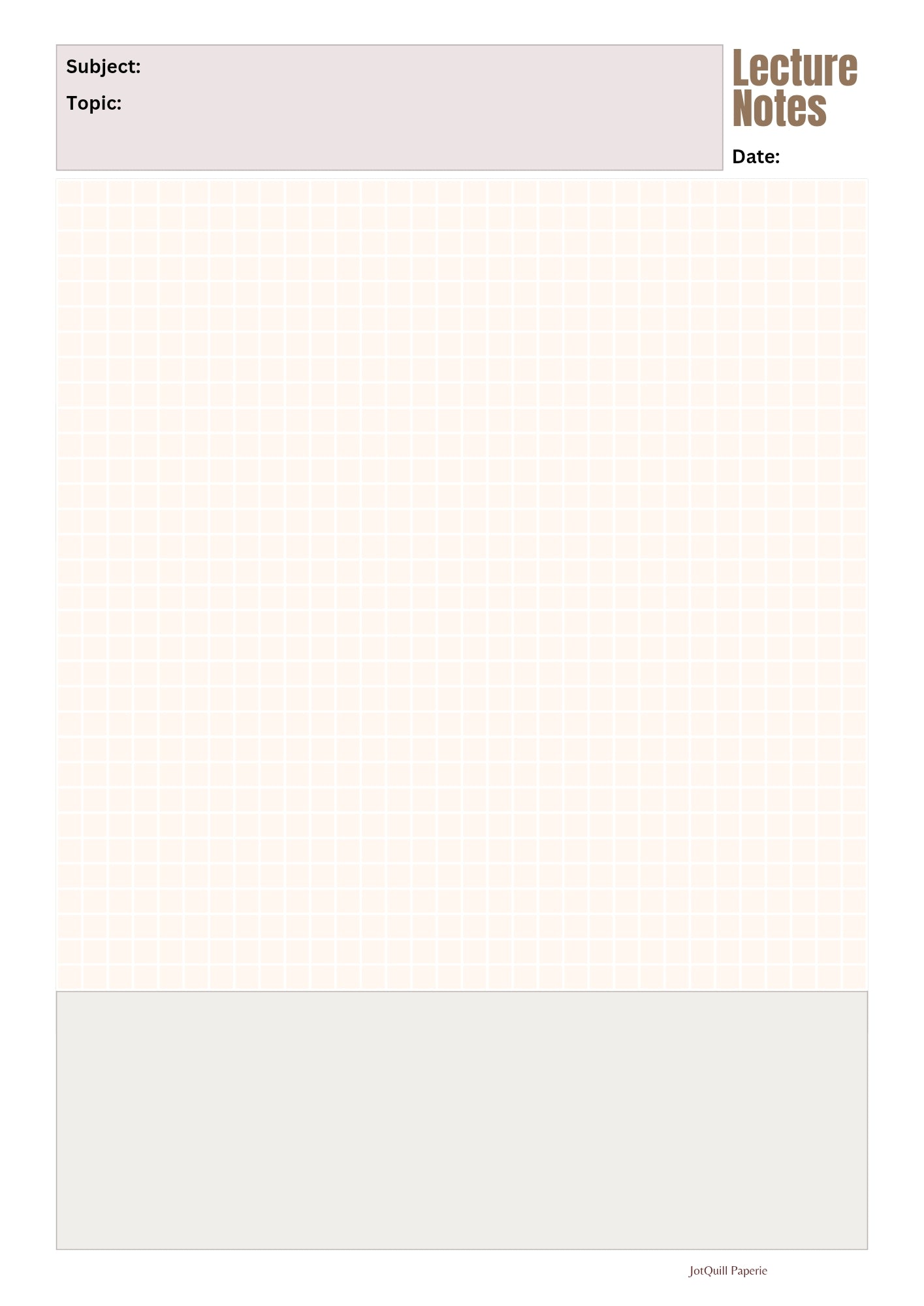 Student Focus Planner Set – Weekly & Daily Study Planner, Habit Tracker, Study Notes & Lecture Pages