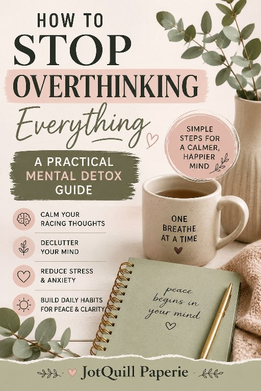 How to Stop Overthinking Everything: Your Practical Mental Detox Guide