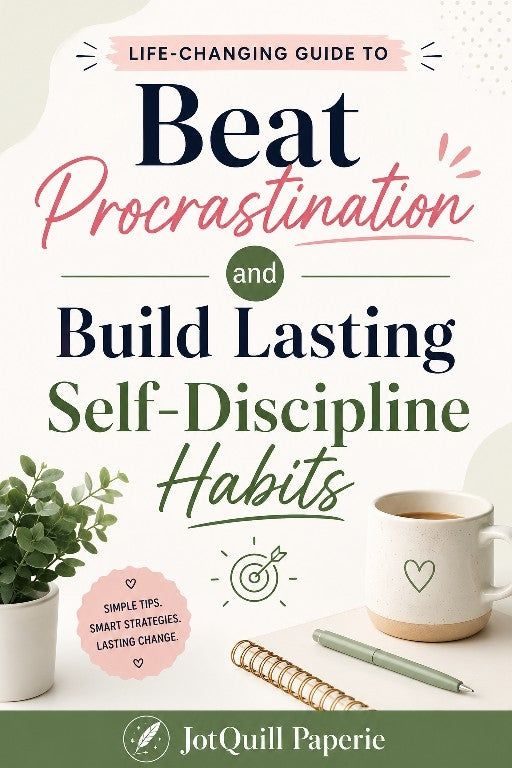 Life-Changing 6 Tips to Overcome Procrastination and Build Habits of Lasting Self-Discipline