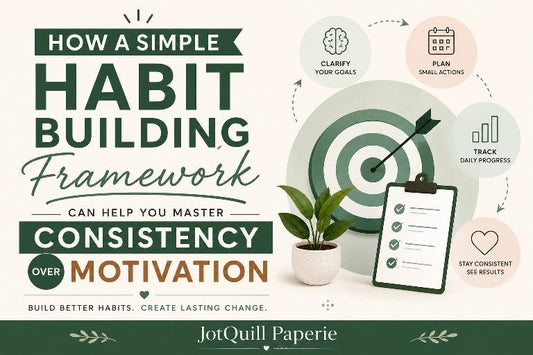 How a Simple Habit Building Framework Can Help You Master Consistency Over Motivation