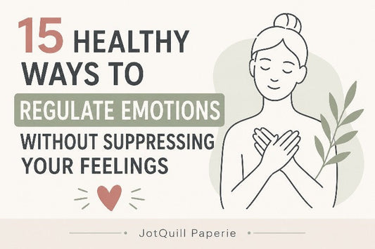 Healthy Ways to Regulate Emotions Without Suppressing Your Feelings