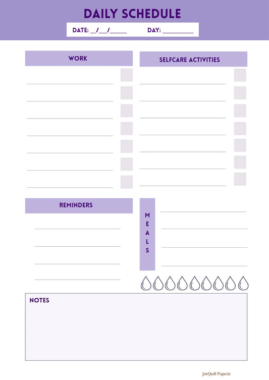 Lavender Organized You – Planner Kit