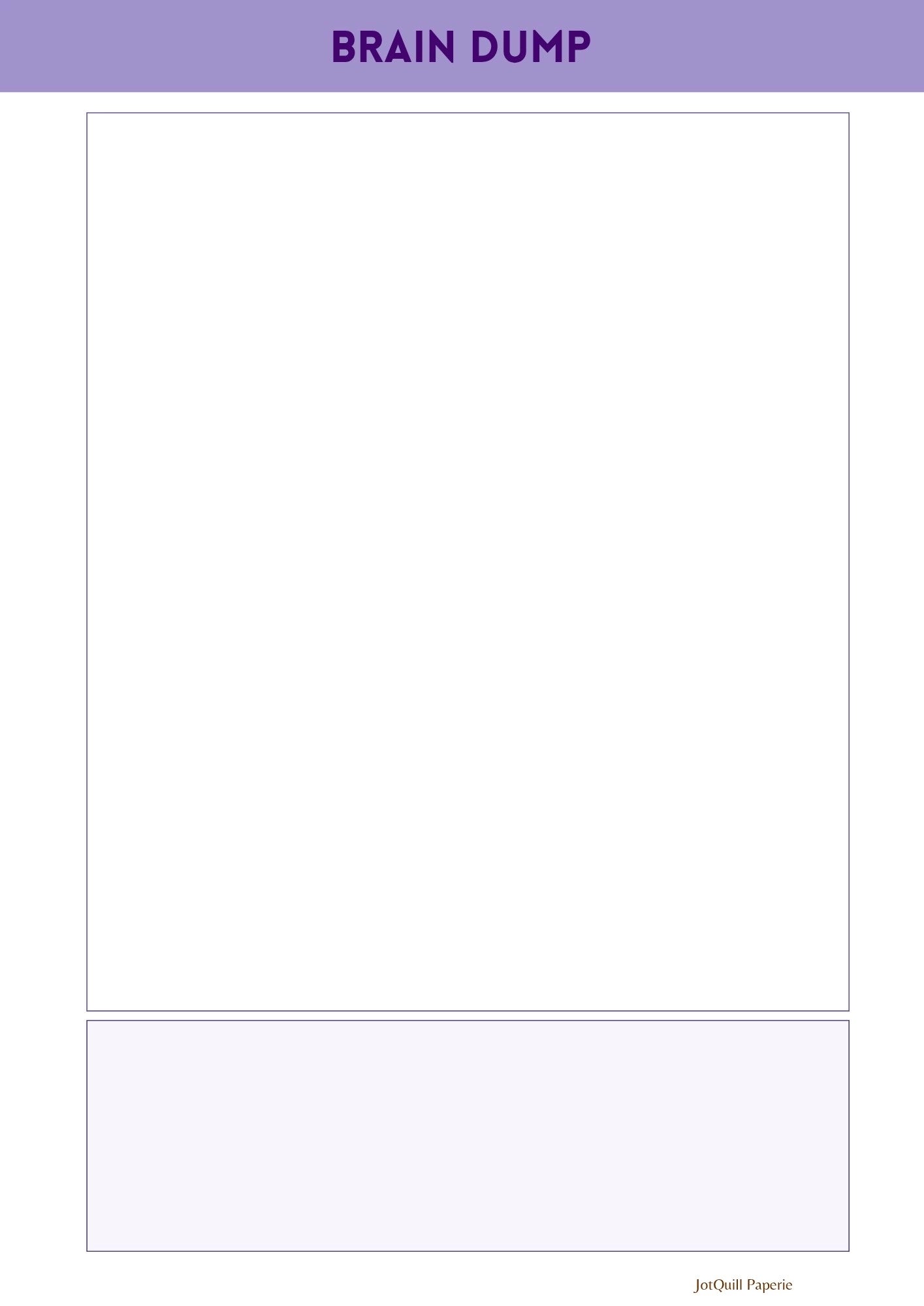 Lavender Organized You – Planner Kit