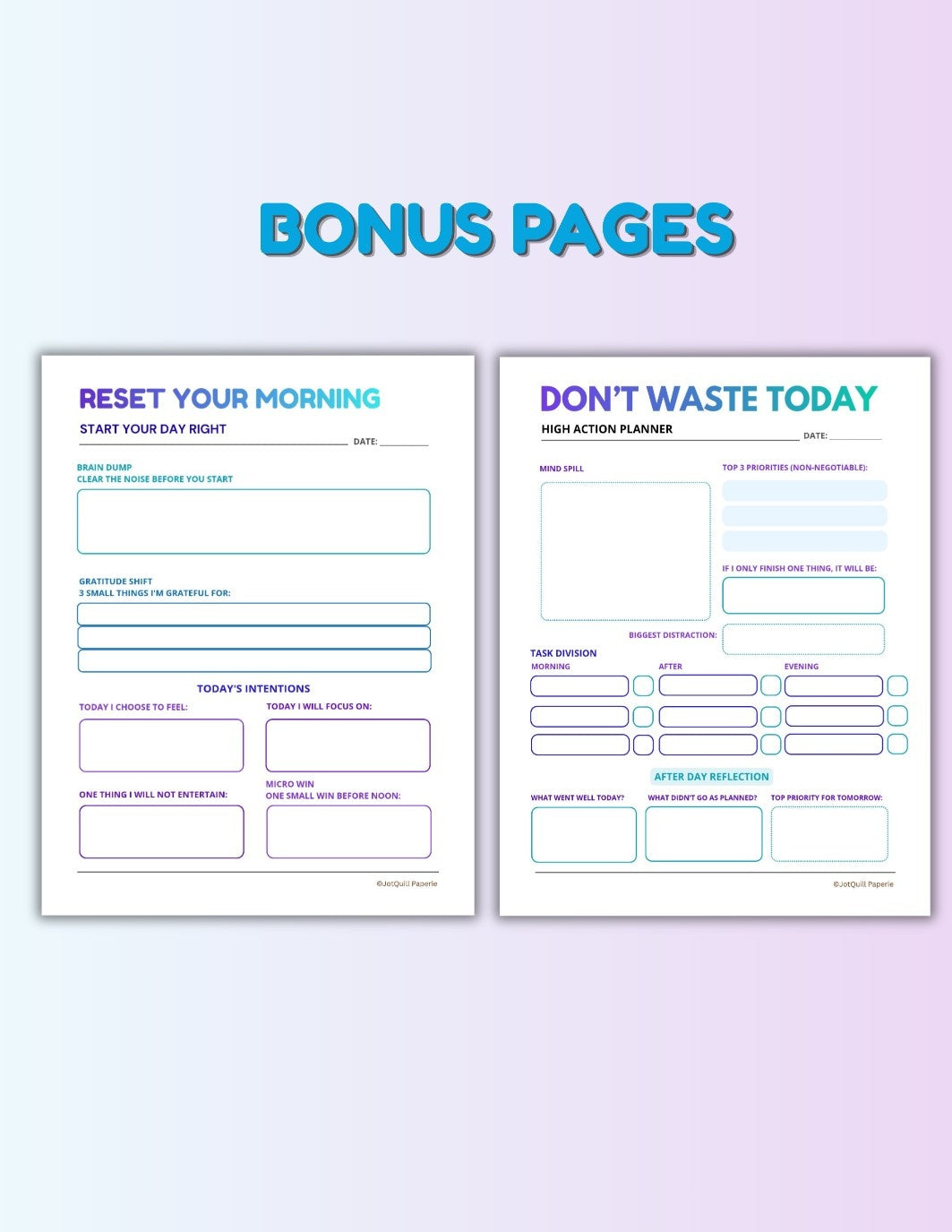 CLEAR HEAD, STRONG MOVES Decision Clarity Workbooks set | Stop Overthinking & Take Action Printable Journal